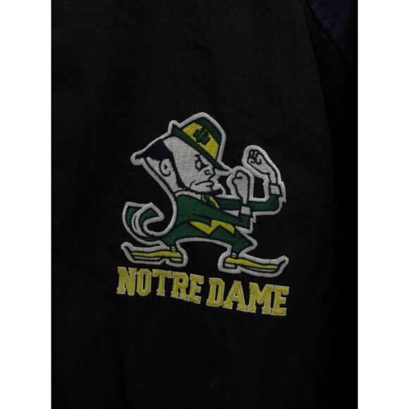 VINTAGE Notre Dame Fighting Irish Jacket XL Apex One Puffer Coat 90s * - Picture 4 of 16